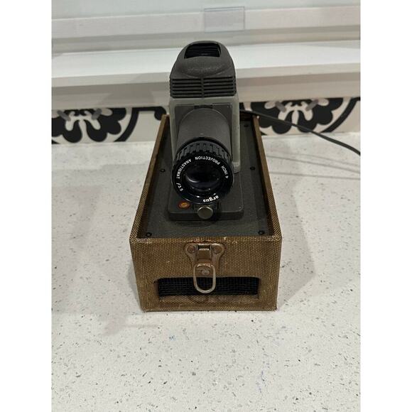 Vintage Argus 200 Slide 35MM Film Projector Viewer Anastigmat f3.5 WORKING - Picture 2 of 5